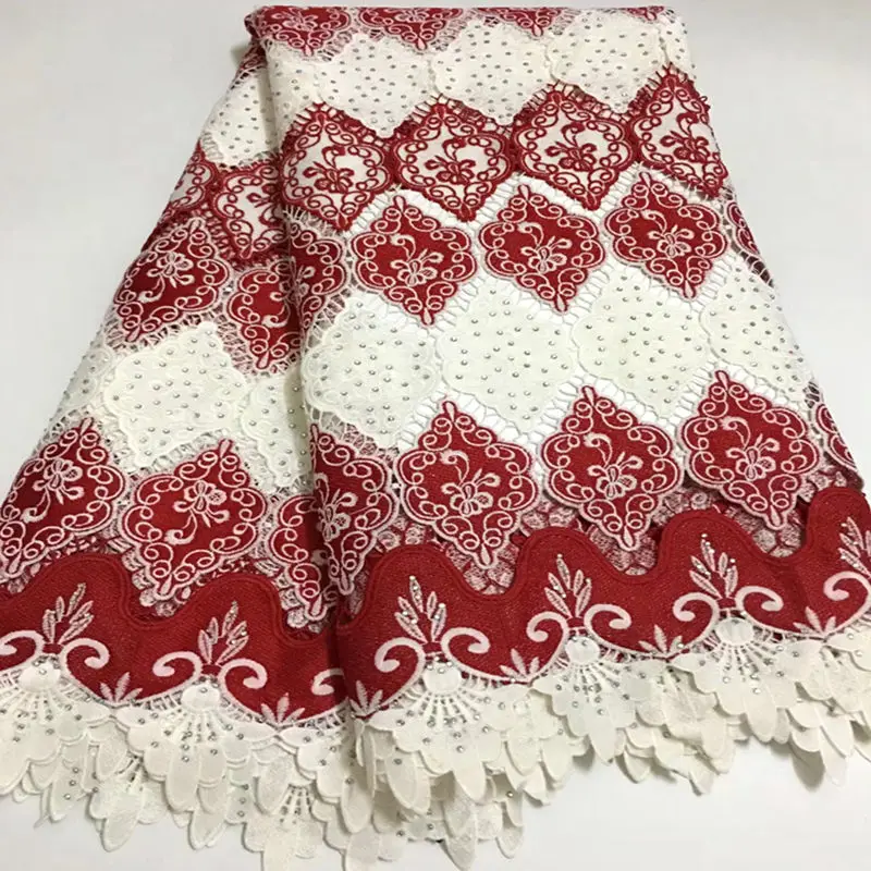 2018 African lace fabric, high quality Nigerian women rope lace with stones
2018 African lace fabric, high quality Nigerian women rope lace with stones