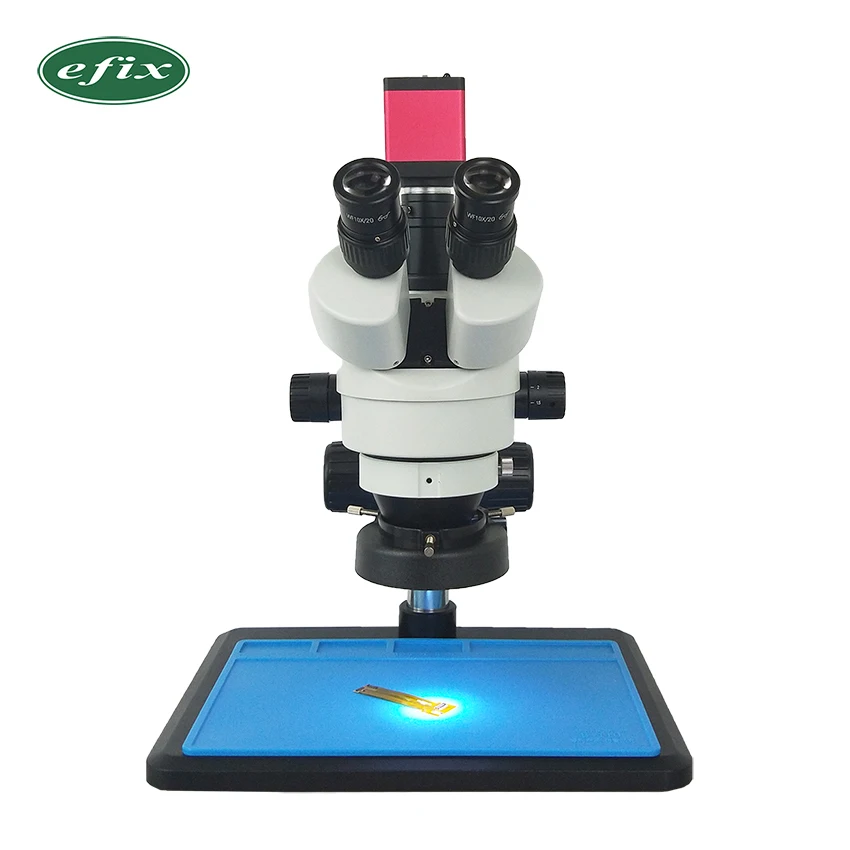 efix 13MP 7-45X HDMI VGA Trinocular Stereo Microscope Simul-Focal Continue Zoom HD Video Camera Phone PCB Soldering Repair Tool
efix 13MP 7-45X HDMI VGA Trinocular Stereo Microscope Simul-Focal Continue Zoom HD Video Camera Phone PCB Soldering Repair Tool