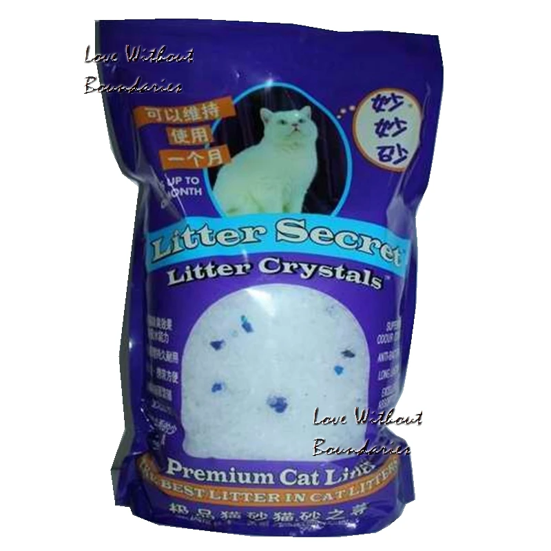 Cat litter, transparent kitty litter, No dust , deodorant, Odor removal , Water absorption , bacteriostatic, weight 1.7 kg
Cat litter, transparent kitty litter, No dust , deodorant, Odor removal , Water absorption , bacteriostatic, weight 1.7 kg