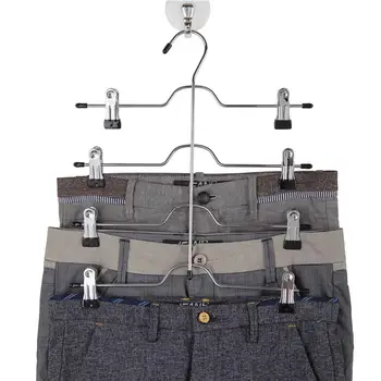 Multi-functional Organizer Four-layer Stainless Steel Bathroom Shelf Pants Rack Hanger Clothing Wardrobe Storage
Multi-functional Organizer Four-layer Stainless Steel Bathroom Shelf Pants Rack Hanger Clothing Wardrobe Storage