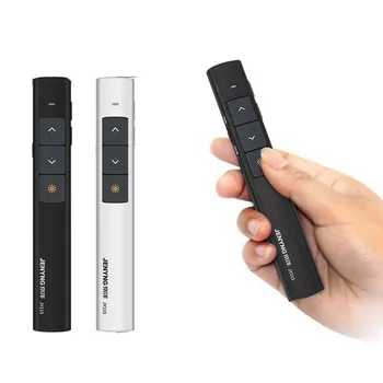 2.4Ghz USB Wireless Presenter PPT Remote Control 2MW Pointer for Powerpoint Presentation for Windows 10
2.4Ghz USB Wireless Presenter PPT Remote Control 2MW Pointer for Powerpoint Presentation for Windows 10