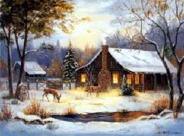 Needlework,for embroidery,DIY 14CT Unprinted Cross stitch kits Deer and cabin snow scenery Cross-Stitching home decor crafts
Needlework,for embroidery,DIY 14CT Unprinted Cross stitch kits Deer and cabin snow scenery Cross-Stitching home decor crafts