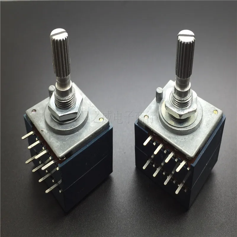 5pcs/lot Japan Alps 27-type RH2702 50KAX2 50K 50KA A50K 8PIN with Loudness Potentiometer (switch)Please note A50K A100K A250K
5pcs/lot Japan Alps 27-type RH2702 50KAX2 50K 50KA A50K 8PIN with Loudness Potentiometer (switch)Please note A50K A100K A250K
