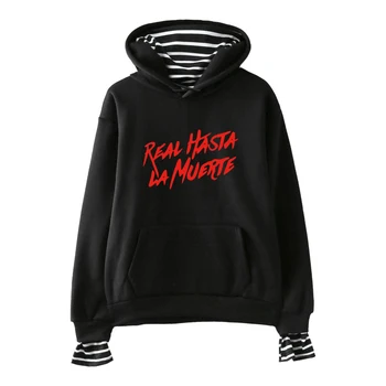 2019 hoodies real hasta la muerte Print Fake Two Pieces Hoodies 2019 Hot Sale Autumn Women Sweatshirts K-pops hooded Harajuku
2019 hoodies real hasta la muerte Print Fake Two Pieces Hoodies 2019 Hot Sale Autumn Women Sweatshirts K-pops hooded Harajuku