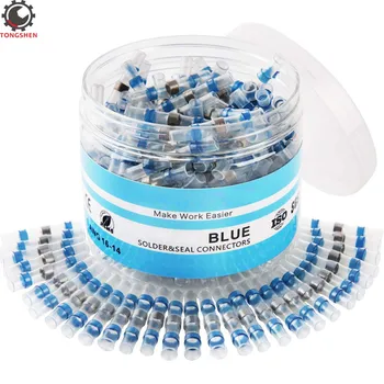 40PCS Solder Seal Wire Connectors Heat Shrink Butt Connectors Electrical Insulated Marine Waterproof Automotive Terminals Blue 
40PCS Solder Seal Wire Connectors Heat Shrink Butt Connectors Electrical Insulated Marine Waterproof Automotive Terminals Blue