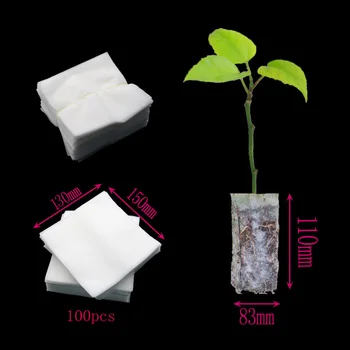 100pcs Biodegradable Flowerpot Non-woven Bags Nursery Bags, Nursery Tools Pots Garden Transplant Cultivation Bags 14 * 15 Cm
100pcs Biodegradable Flowerpot Non-woven Bags Nursery Bags, Nursery Tools Pots Garden Transplant Cultivation Bags 14 * 15 Cm