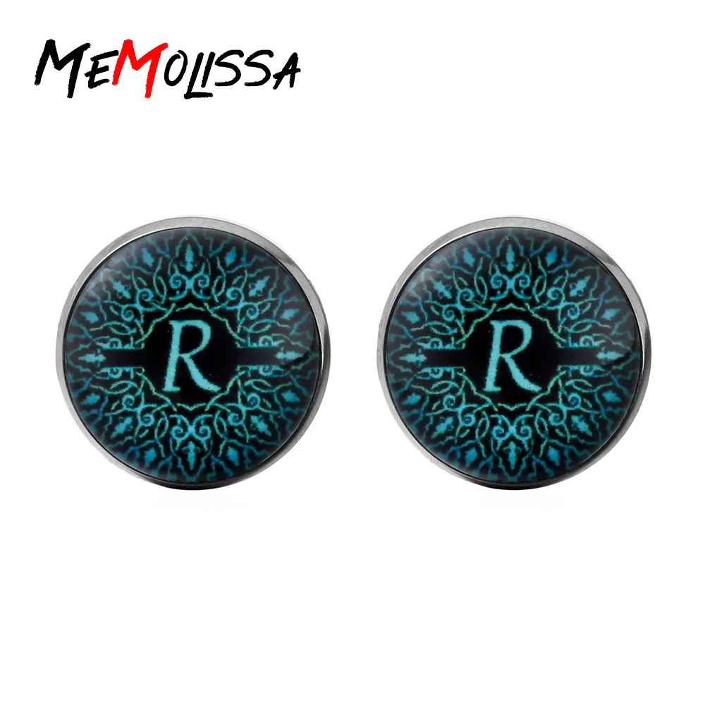 MeMolissa A-Z Alphabet Cuff Link Letter R Cufflinks for Gentleman Blue Pattern Cuff Links for mens gemelos bouton manchette
MeMolissa A-Z Alphabet Cuff Link Letter R Cufflinks for Gentleman Blue Pattern Cuff Links for mens gemelos bouton manchette