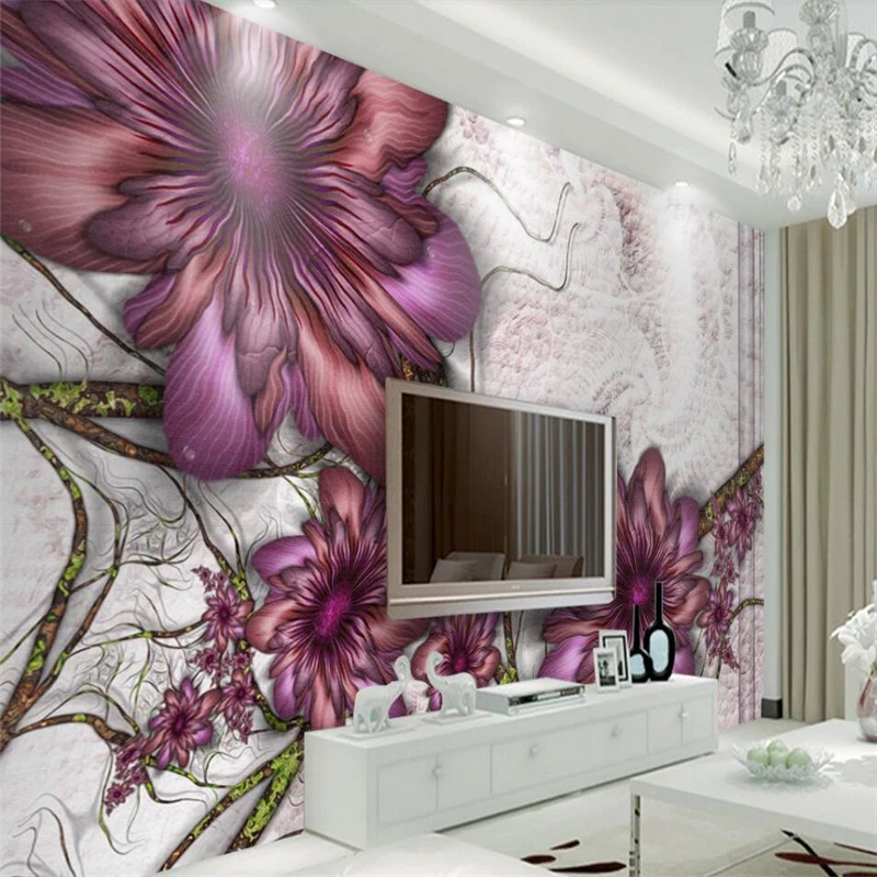 beibehang Modern simple beautiful flower TV background wall custom large mural green wallpaper papel de parede para quarto
beibehang Modern simple beautiful flower TV background wall custom large mural green wallpaper papel de parede para quarto