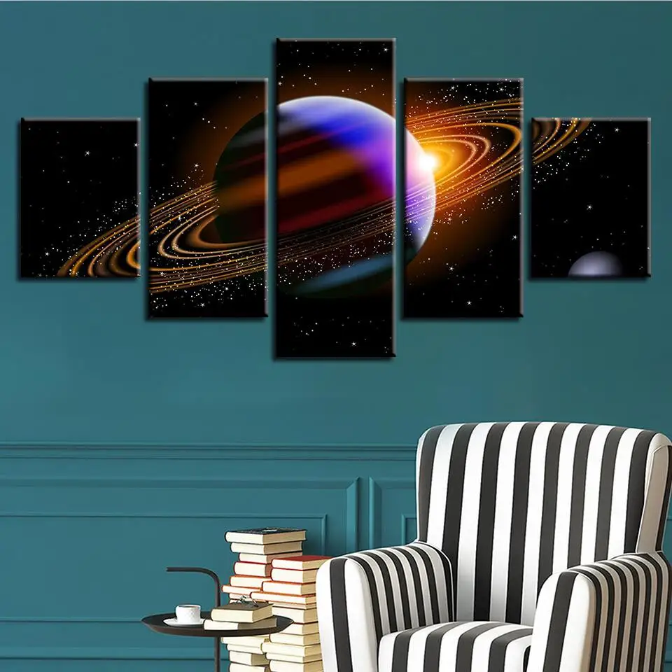 Modern Framed Canvas HD Printed Wall Art Poster Modular 5 Pieces Universe Planet Earth Pictures Home Decor Living Room Paintings
Modern Framed Canvas HD Printed Wall Art Poster Modular 5 Pieces Universe Planet Earth Pictures Home Decor Living Room Paintings