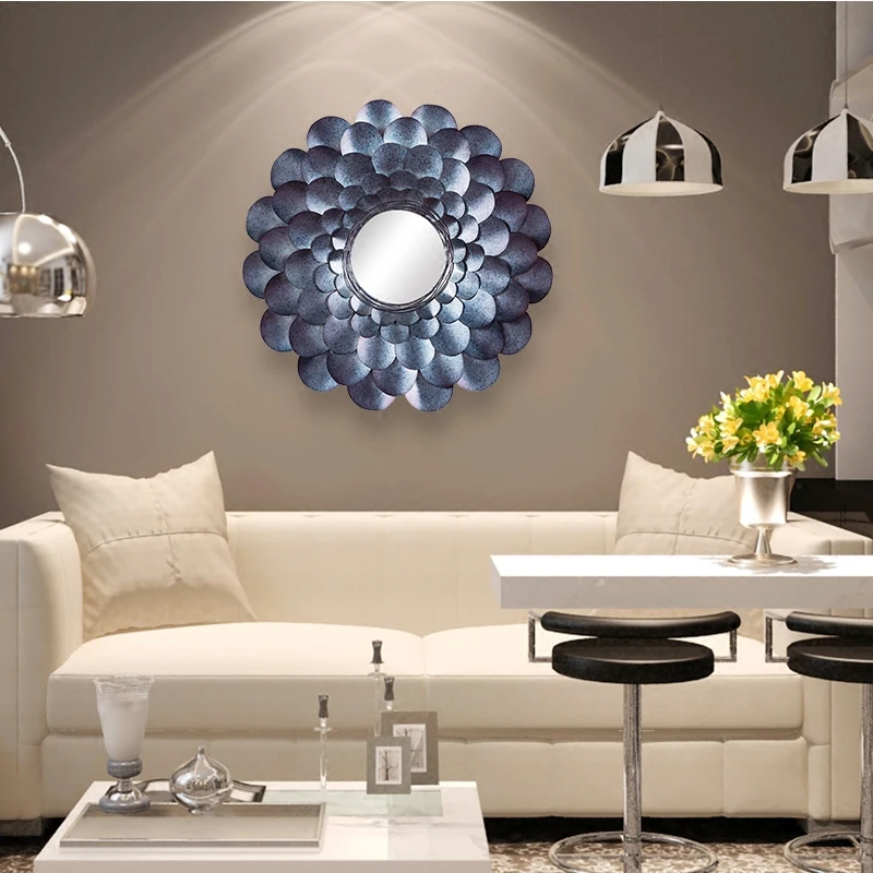 Modern Wrought Iron Decorative Mirror Wall Hanging Ornaments Hotel Porch Wall Mural Decoration Home Livingroom Wall Sticker Art
Modern Wrought Iron Decorative Mirror Wall Hanging Ornaments Hotel Porch Wall Mural Decoration Home Livingroom Wall Sticker Art