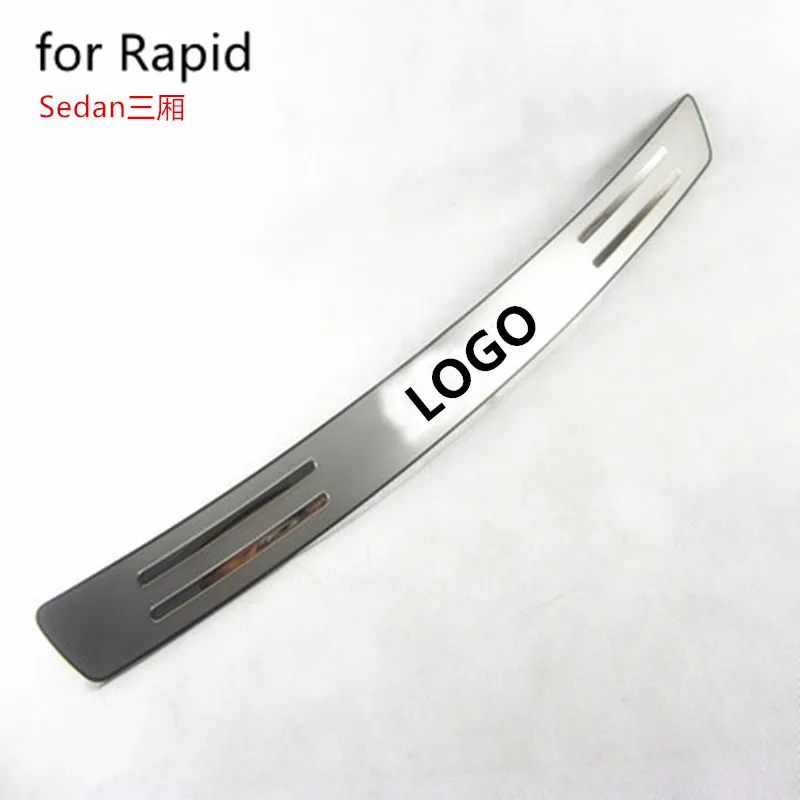 Car Accessories Rear Bumper Protector Sill Trunk Tread Plate Trim For Skoda Rapid 2013-2018 Car styling
Car Accessories Rear Bumper Protector Sill Trunk Tread Plate Trim For Skoda Rapid 2013-2018 Car styling
