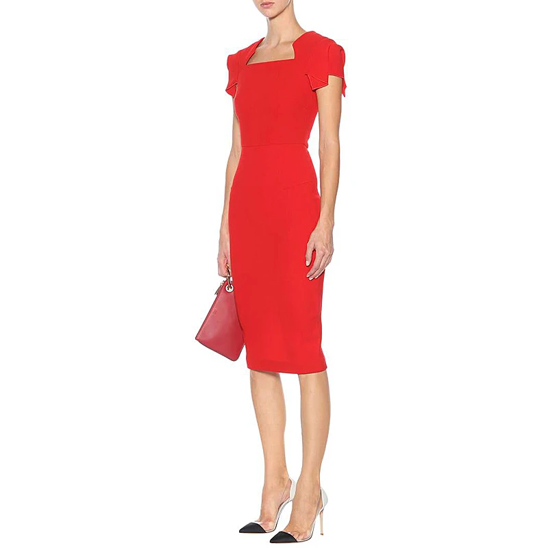 Victoria Dress Runway High Quality 2018 Spring Summer New Women Party Fashion Sexy Celebrity Bodycon Vintage Elegant Red Dresses
Victoria Dress Runway High Quality 2018 Spring Summer New Women Party Fashion Sexy Celebrity Bodycon Vintage Elegant Red Dresses