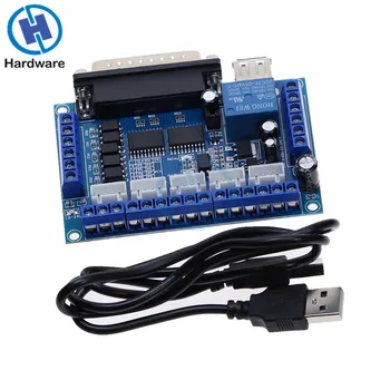 1pc 5 axis CNC Breakout Board with USB Cable for Stepper Motor Driver Controller MACH3
1pc 5 axis CNC Breakout Board with USB Cable for Stepper Motor Driver Controller MACH3