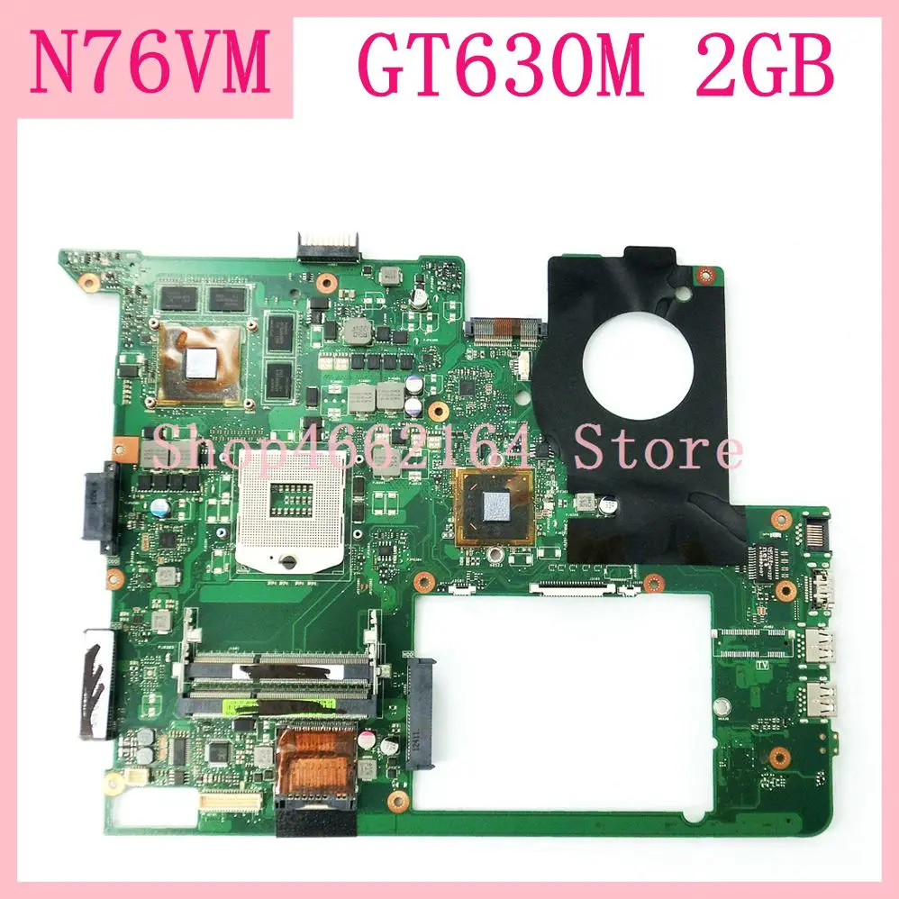 N76VM mainboard HM76 GT630M 2GB N13P-GT-A2 REV 2.2 DDR3 For ASUS N76V N76VZ N76VM laptop motherboard 100% Tested OK
N76VM mainboard HM76 GT630M 2GB N13P-GT-A2 REV 2.2 DDR3 For ASUS N76V N76VZ N76VM laptop motherboard 100% Tested OK