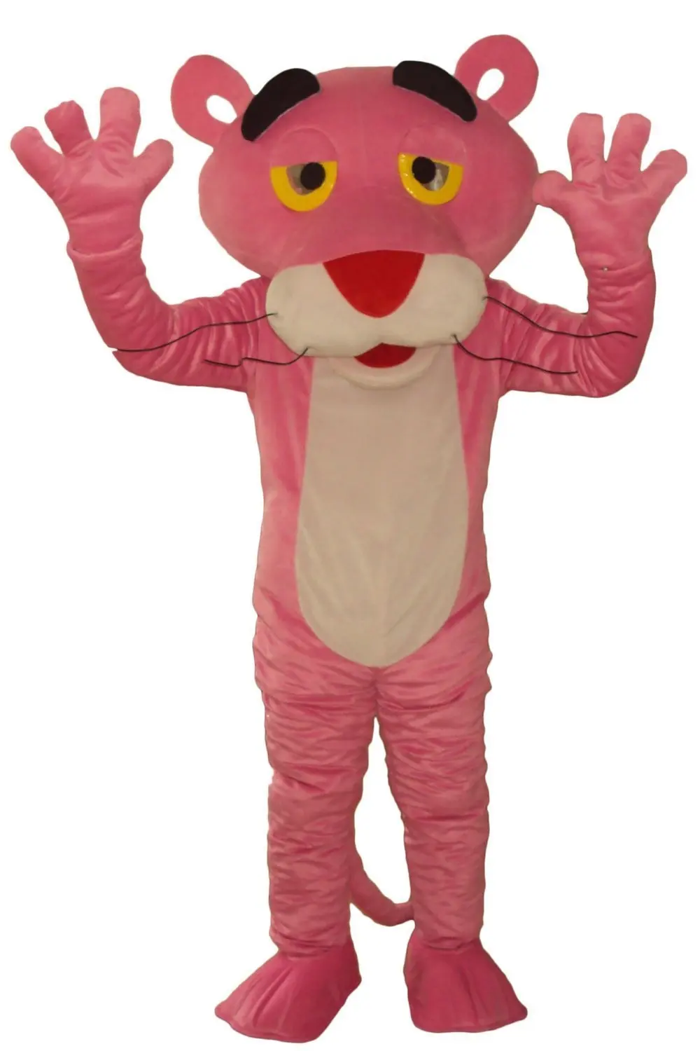 Free Shipping New Pink Panther Mascot Costumes Fancy Dress Suit Halloween Cartoon Cosyplay Adult Size+Cardboard head
Free Shipping New Pink Panther Mascot Costumes Fancy Dress Suit Halloween Cartoon Cosyplay Adult Size+Cardboard head