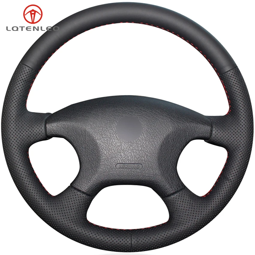 LQTENLEO Black Artificial Leather Hand-stitched Car Steering Wheel Cover For Citroen Elysee c-elysee Citroen Xsara Picasso
LQTENLEO Black Artificial Leather Hand-stitched Car Steering Wheel Cover For Citroen Elysee c-elysee Citroen Xsara Picasso