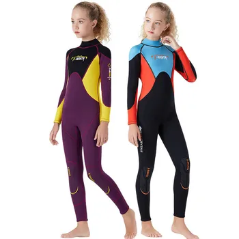 2.5MM neoprene Wetsuit Boy & girls diving suit thick warm Cold-proof wetsuit one-piece swimsuit Surf suit snorkeling swimwear
2.5MM neoprene Wetsuit Boy & girls diving suit thick warm Cold-proof wetsuit one-piece swimsuit Surf suit snorkeling swimwear