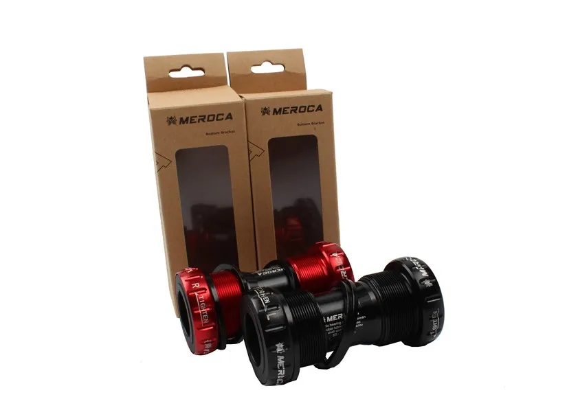 MEROCA ceramic bearing bottom bracket 24x24mm BB axis 22mm adapter mountain bike integral hollow threaded type 68-73mm aluminum
MEROCA ceramic bearing bottom bracket 24x24mm BB axis 22mm adapter mountain bike integral hollow threaded type 68-73mm aluminum