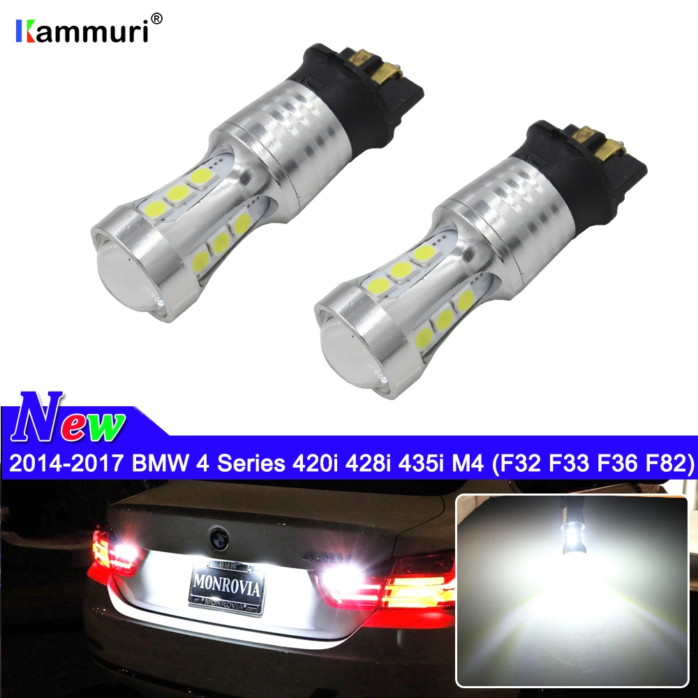 Xenon White CAN-bus PW24W PY24W LED Backup Reverse Light Bulbs For BMW 2014-2017 4 Series 420i 428i 435i M4 (F32 F33 F36 F82)
Xenon White CAN-bus PW24W PY24W LED Backup Reverse Light Bulbs For BMW 2014-2017 4 Series 420i 428i 435i M4 (F32 F33 F36 F82)