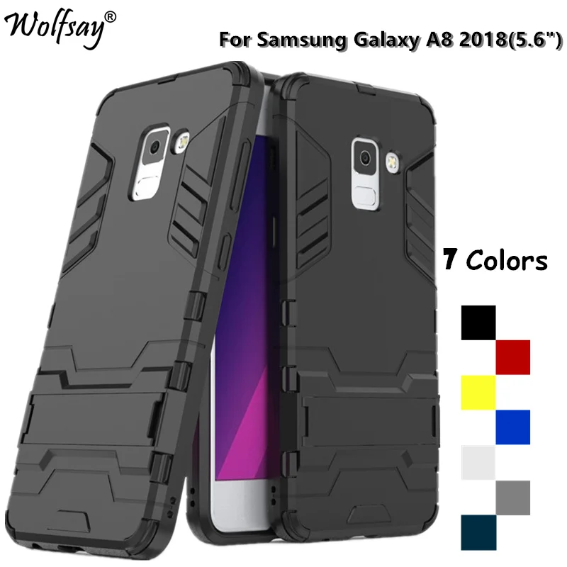 sFor Phone Case Samsung Galaxy A8 2018 Case A530 Silicone + PC Armor Cover For Samsung Galaxy A8 2018 Cover For Samsung A8 2018
sFor Phone Case Samsung Galaxy A8 2018 Case A530 Silicone + PC Armor Cover For Samsung Galaxy A8 2018 Cover For Samsung A8 2018