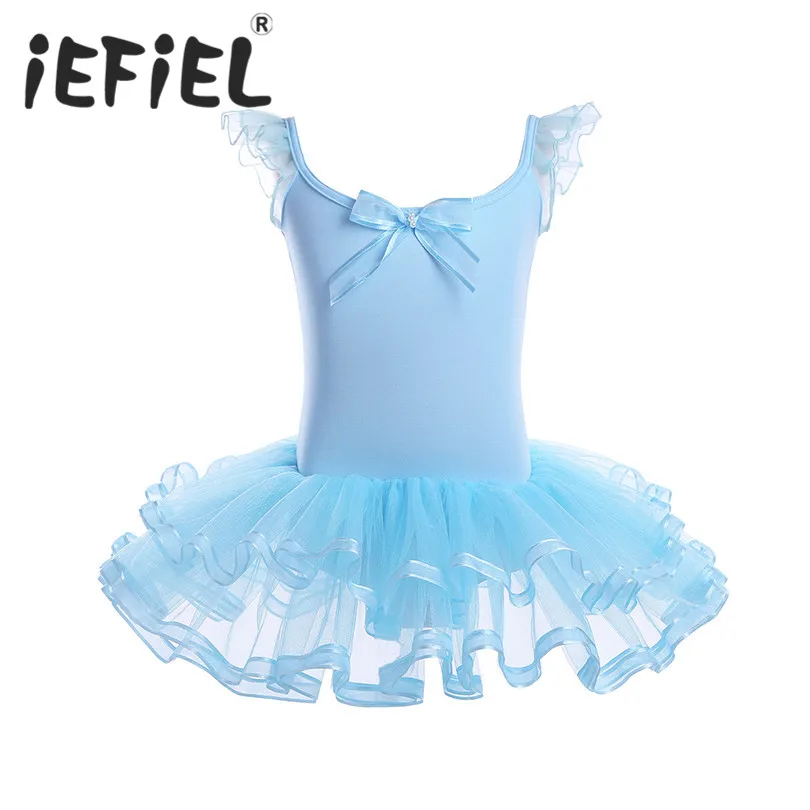 Cute Girls Kids Children Mesh Ruffled Sleeves Ballet Dancing Tutu Dresses For Girls Dance Leotard Dancewear Gymnastics Clothes
Cute Girls Kids Children Mesh Ruffled Sleeves Ballet Dancing Tutu Dresses For Girls Dance Leotard Dancewear Gymnastics Clothes