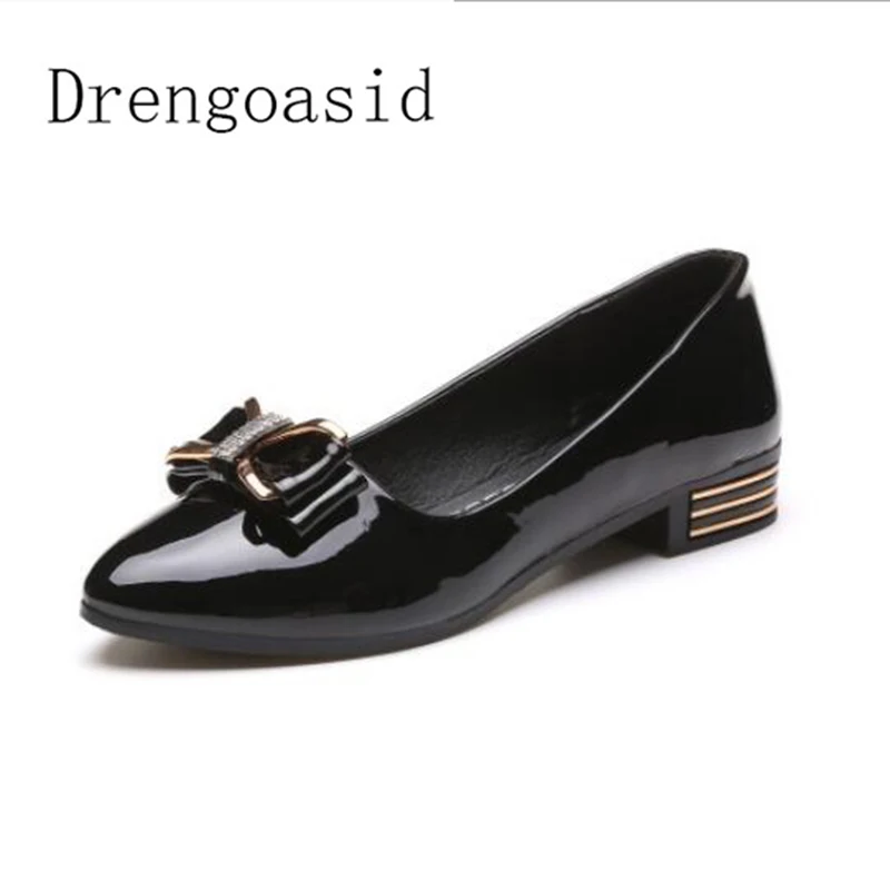 2019 new fashion Spring Women Shoes Bow Tie Elegant Low Heels Slip On Footwear Female Pointed Toe Thick Heel
2019 new fashion Spring Women Shoes Bow Tie Elegant Low Heels Slip On Footwear Female Pointed Toe Thick Heel