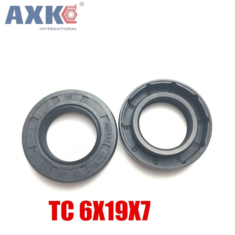 10pcs AXK 6X19X7 TC6X19X7 NBR Skeleton Oil Seal 6*19*7 Seals AXK high-quality Seals Radial shaft seals
10pcs AXK 6X19X7 TC6X19X7 NBR Skeleton Oil Seal 6*19*7 Seals AXK high-quality Seals Radial shaft seals