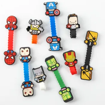 100pcs/lot Multi-function Avengers figures Cable Winder Headphone Earphone Cable Wire Organizer Cord Holder For iphone samsung
100pcs/lot Multi-function Avengers figures Cable Winder Headphone Earphone Cable Wire Organizer Cord Holder For iphone samsung
