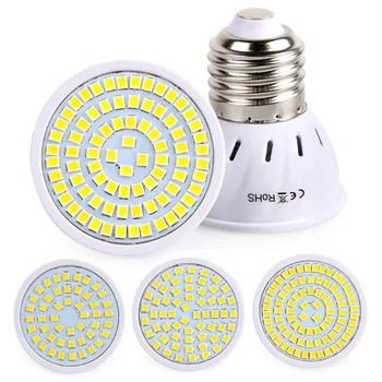 Led Spotlight GU10 MR16 E27 Lamp Led Bulb 220V 230V High Bright Bombillas LED Light SMD2835 48/60/80LEDs Lampara For Home Lamps
Led Spotlight GU10 MR16 E27 Lamp Led Bulb 220V 230V High Bright Bombillas LED Light SMD2835 48/60/80LEDs Lampara For Home Lamps
