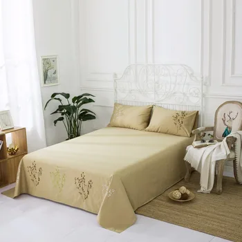 1-Piece Kaylee Floral Embroidered Bed sheet Bedspread for Wedding Decor Queen Twin Full Bedsheet King Size Cotton khaki
1-Piece Kaylee Floral Embroidered Bed sheet Bedspread for Wedding Decor Queen Twin Full Bedsheet King Size Cotton khaki