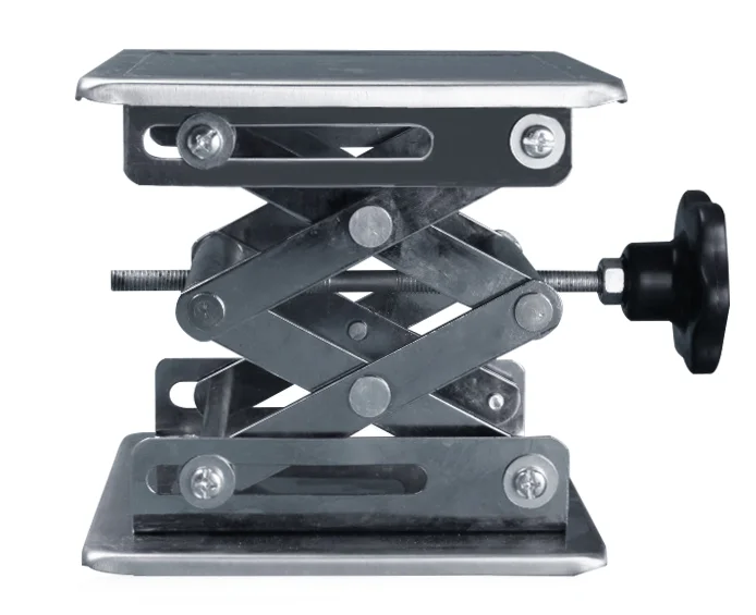 Lifting Platform Adjustable Laboratory Lift Stainless Steel Lab Stand Table Scissor Lifter Mini Hand Elevator
Lifting Platform Adjustable Laboratory Lift Stainless Steel Lab Stand Table Scissor Lifter Mini Hand Elevator