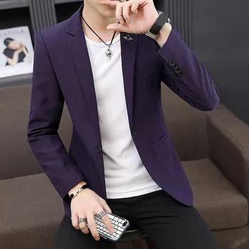New Men's Casual Suit Korean Slim Men's Blazer 2019 Casual Black Blazer More Size M-XXXL 4XL
New Men's Casual Suit Korean Slim Men's Blazer 2019 Casual Black Blazer More Size M-XXXL 4XL