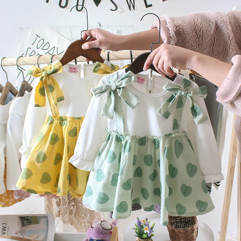 Baby girl clothes clothing autumn new girls bowknot princess dress baby dress pink ,green and yellow,for 0-3year
Baby girl clothes clothing autumn new girls bowknot princess dress baby dress pink ,green and yellow,for 0-3year