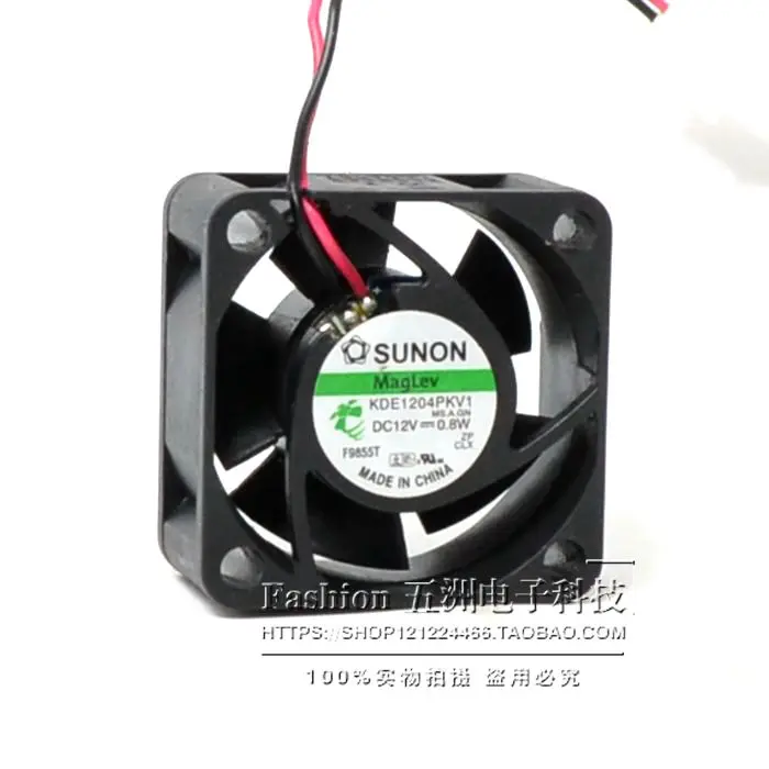 AVC SUNON KDE1204PKV1 MS.A.GN 40x40x20mm 40mm 4cm DC12V 0.8W Server Cooling Fan Server Square Fan 2-wire
AVC SUNON KDE1204PKV1 MS.A.GN 40x40x20mm 40mm 4cm DC12V 0.8W Server Cooling Fan Server Square Fan 2-wire