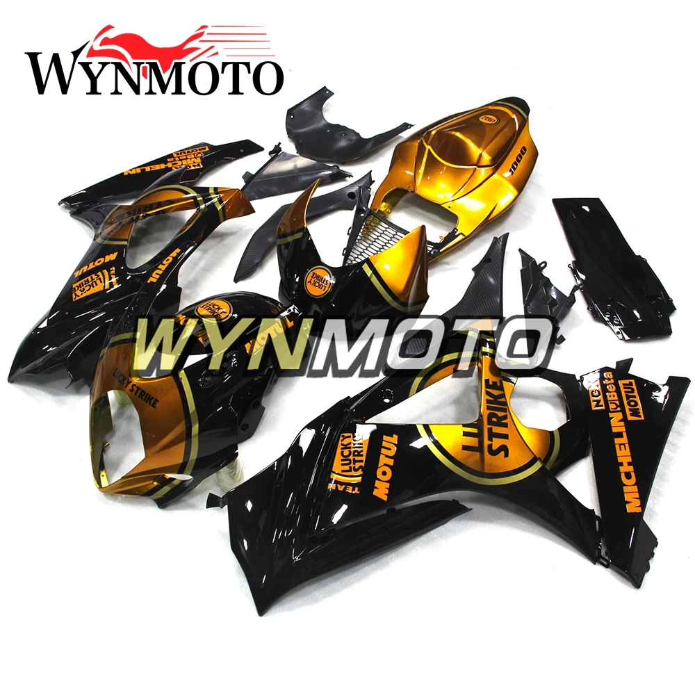 Complete Fairings Kit For GSXR1000 2007-2008 07 08 K7 ABS Plastics Bodywork Cowlings Fairings Kit Frames Cover Black Gold Panels
Complete Fairings Kit For GSXR1000 2007-2008 07 08 K7 ABS Plastics Bodywork Cowlings Fairings Kit Frames Cover Black Gold Panels