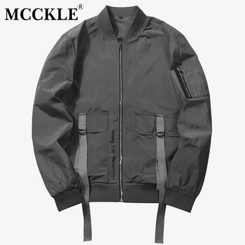 MCCKLE Man Streetwear Windbreaker Bomber Jackets 2018 Autumn Mens Hip Hop Baseball Coats Male Casual Solid Outwear Plus Size
MCCKLE Man Streetwear Windbreaker Bomber Jackets 2018 Autumn Mens Hip Hop Baseball Coats Male Casual Solid Outwear Plus Size
