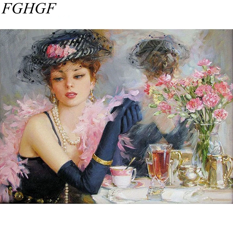FGHGF Frameless Beautiful Women Autumn Landscape DIY Painting By Numbers Kits Coloring Paint By Numbers Modern Wall
FGHGF Frameless Beautiful Women Autumn Landscape DIY Painting By Numbers Kits Coloring Paint By Numbers Modern Wall
