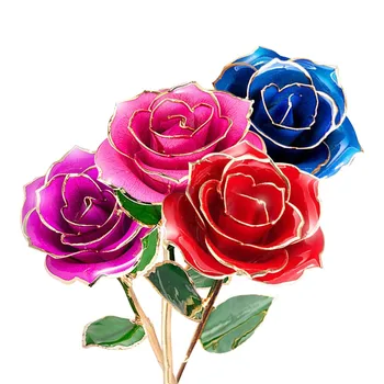 24K gold enamel real rose gold-plated flower Foil Plated Rose birthday wedding decoration Valentine's Day exclusive #XTN
24K gold enamel real rose gold-plated flower Foil Plated Rose birthday wedding decoration Valentine's Day exclusive #XTN