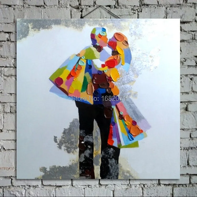 Handmade Abstract Design Husband And Wife Oil Painting On Canvas Hand Painted Modern Abstract Wall Decoration
Handmade Abstract Design Husband And Wife Oil Painting On Canvas Hand Painted Modern Abstract Wall Decoration