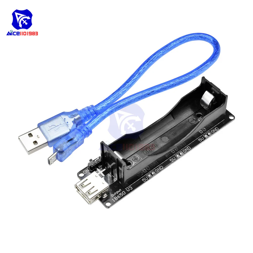 ESP32 ESP32S WeMos 18650 Battery Charge Shield Board V3 Micro USB Port Type-A USB for Arduino Raspberry Pi with Micro USB Cable
ESP32 ESP32S WeMos 18650 Battery Charge Shield Board V3 Micro USB Port Type-A USB for Arduino Raspberry Pi with Micro USB Cable