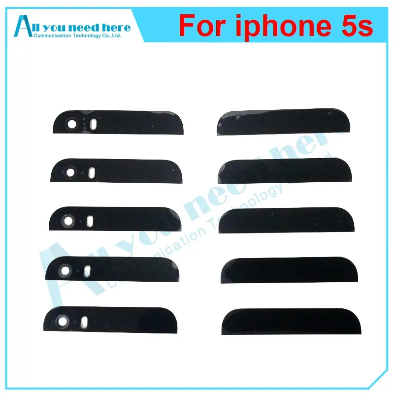 IP0055 For iPhone 5S Top And Bottom Back Rear Glass Assemble Housing up and down Cover Set Kit Replacement Part(1)