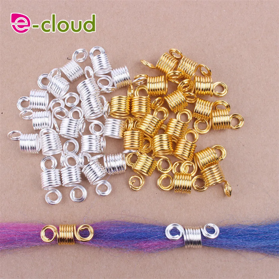 2018 New Gold and Silver metal spring tube ring dreadlock beads hair beads for dreadlocks adjustable hair braid cuff clips
2018 New Gold and Silver metal spring tube ring dreadlock beads hair beads for dreadlocks adjustable hair braid cuff clips