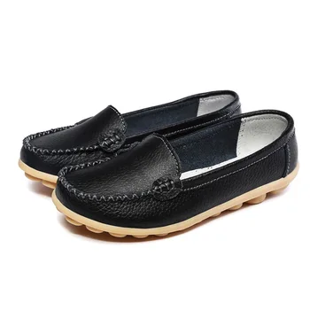2019 New Women Real Leather Shoes Moccasins Mother Loafers Soft Leisure Flats Female Driving Casual Footwear Size 35-41
2019 New Women Real Leather Shoes Moccasins Mother Loafers Soft Leisure Flats Female Driving Casual Footwear Size 35-41