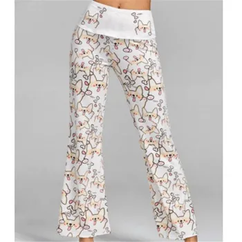 Women High Waisted Dog Print Wide Leg Pants Fashion Casual Loose Long Pants Trouser
Women High Waisted Dog Print Wide Leg Pants Fashion Casual Loose Long Pants Trouser