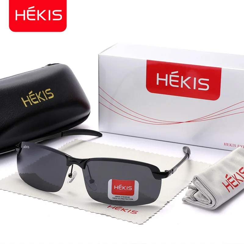 Semi rimless square alloy high quality driving sunglasses polarized uv400 anti reflective black green lens design for men driver
Semi rimless square alloy high quality driving sunglasses polarized uv400 anti reflective black green lens design for men driver