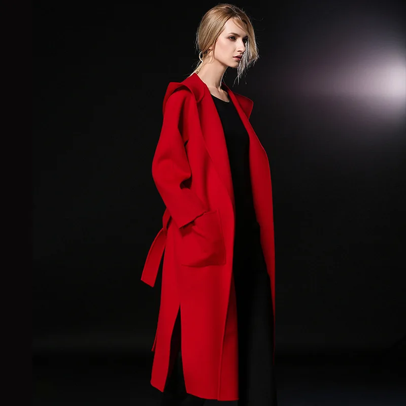 Tcyeek Coat Women 2019 Double-sided Wool Jacket Winter Long Jackets Autumn Elegamt Ladies Clothes Red Coats Abrigo Mujer LWL692
Tcyeek Coat Women 2019 Double-sided Wool Jacket Winter Long Jackets Autumn Elegamt Ladies Clothes Red Coats Abrigo Mujer LWL692