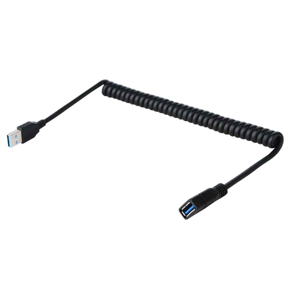 1.2M USB 3.0 Male to OTG Extension Cable Spring Coiled Data Cable Extender Cord USB Extension Cable
1.2M USB 3.0 Male to OTG Extension Cable Spring Coiled Data Cable Extender Cord USB Extension Cable
