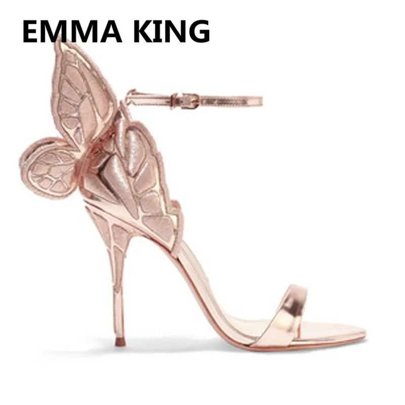 New Embroidered Butterfly Wings Women High Heels Sandals Open Toe Ankle Strap Ladies Party Wedding Shoes Woman Roman Sandals
New Embroidered Butterfly Wings Women High Heels Sandals Open Toe Ankle Strap Ladies Party Wedding Shoes Woman Roman Sandals