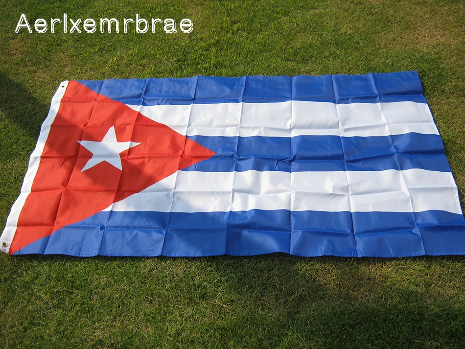 Ucretsiz Kargo Aerlxembrae 3x5ft Polyester Kuba Bayragi Ulke Kapali Acik Afis Ev Dekorasyon Cuba Flag Outdoor Bannerflags Free Shipping Aliexpress