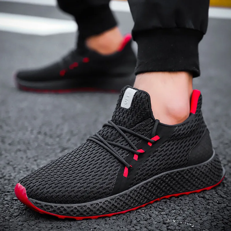 Male Shoes Mesh Breathable Casual Sneaker Men Shoes Comfortable Sneakers Fashion Trainers Black Krasovki Tenis Masculino Adulto
Male Shoes Mesh Breathable Casual Sneaker Men Shoes Comfortable Sneakers Fashion Trainers Black Krasovki Tenis Masculino Adulto